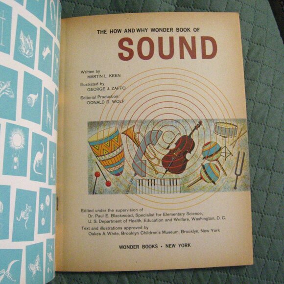 How And Why Wonder Book Of Sound 1962 - Picture 4 of 10